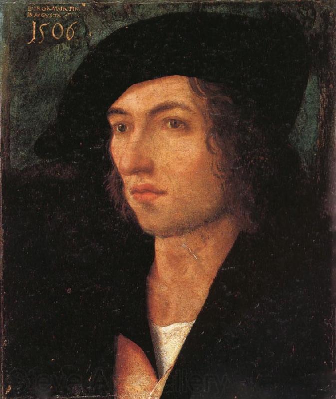 BURGKMAIR, Hans Portrait of a Man Norge oil painting art